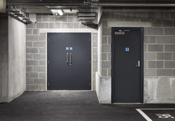 steel doors